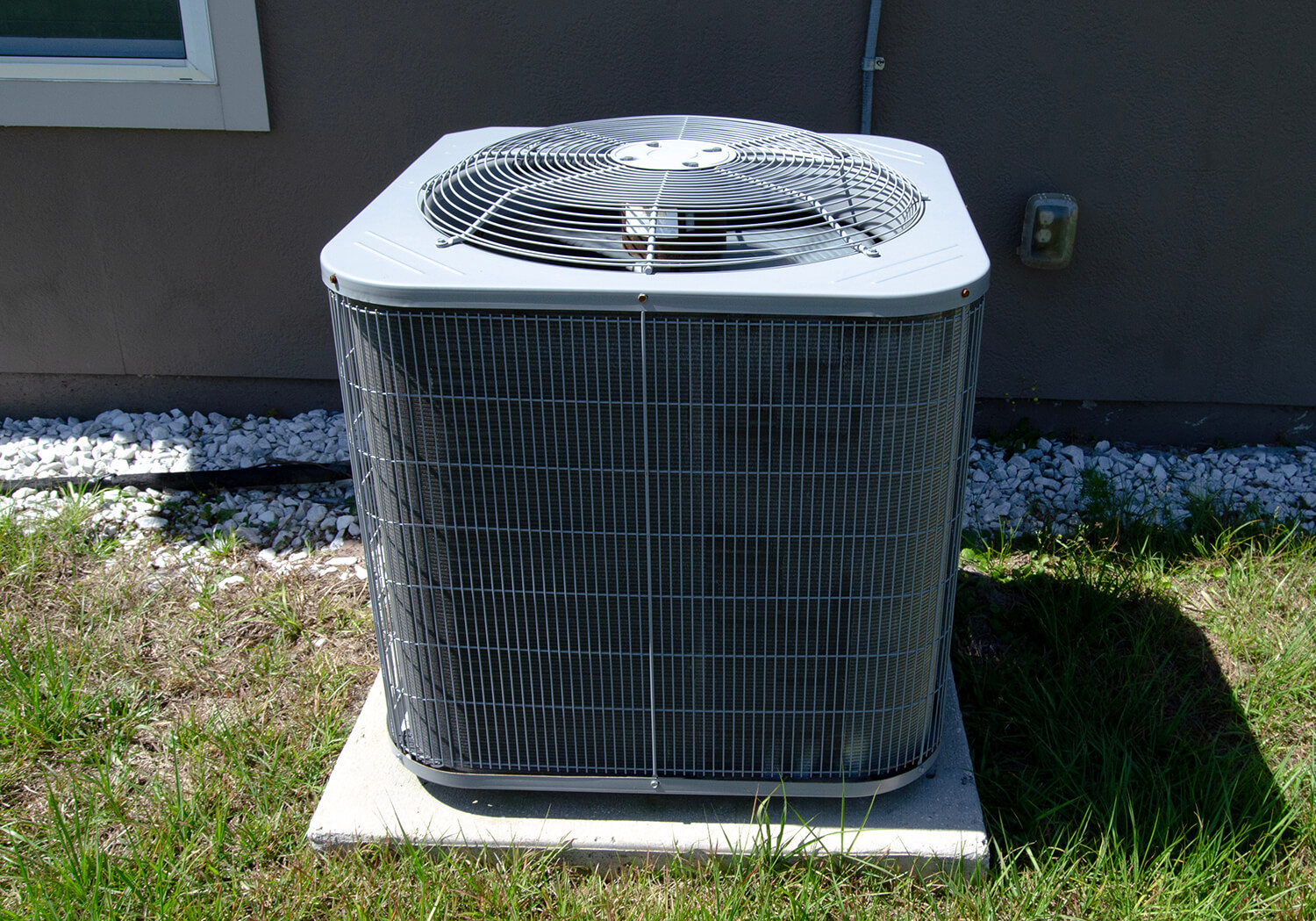 Not being able to go out due to a condenser complication in the HVAC system